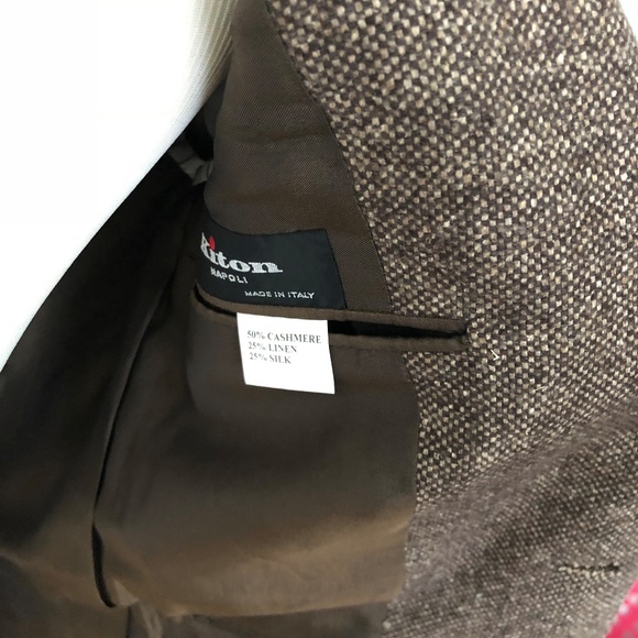 Kiton Sport Jacket Cashmere / Silk / Linen - Picture 2 of 4